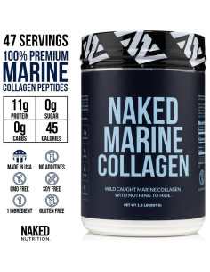 Colágeno Marino NAKED Pétidos en Polvo 0.57kg - Sin Sabor 2