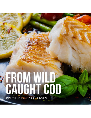 Colágeno Marino NAKED Pétidos en Polvo 0.57kg - Sin Sabor