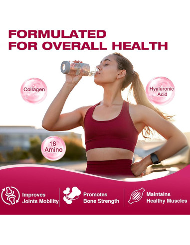 Polvo de Colágeno Hidrolizado DRFOSTER 349g con Probioticos