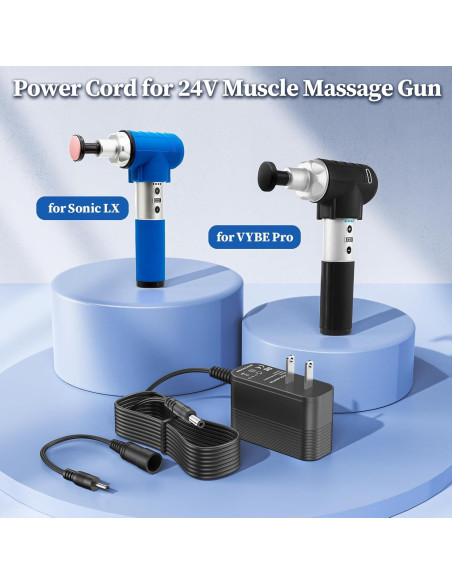 Cargador 24V para Pistola de Masaje Vybe Pro y LifePro
