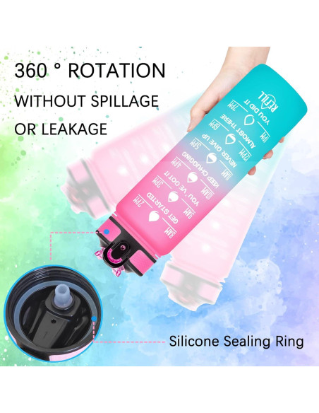 Botella de Agua Deportiva Fenmshairy 0.95L Perro Dachshund Botella de Agua Deportiva Fenmshairy 0.95L Perro Dachshund