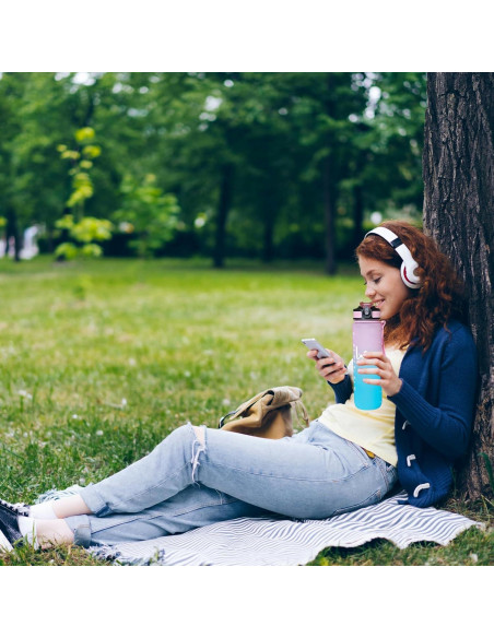 Botella de Agua Deportiva Fenmshairy 0.95L Perro Dachshund Botella de Agua Deportiva Fenmshairy 0.95L Perro Dachshund