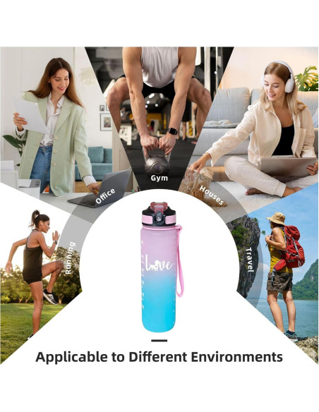 Botella de Agua Deportiva Fenmshairy 0.95L Perro Dachshund Botella de Agua Deportiva Fenmshairy 0.95L Perro Dachshund