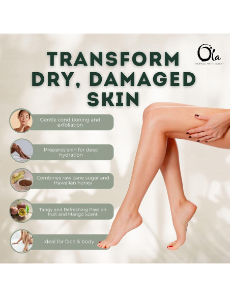 Pulido Corporal Ola Tropical Apothecary Fruta de la Pasión 329g