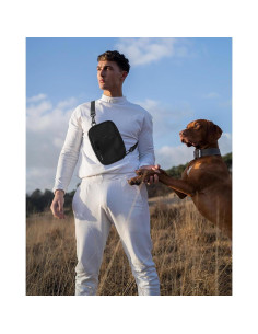 Bolsa Cruzada Bandolera BAPHITY para Mujeres Negra 1.75L 2