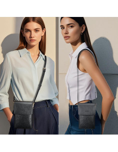 Bolso Cruzado Pequeño APHISON de Cuero Vegano para Teléfono 2