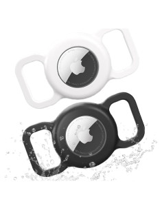 Soporte para Collar de Perro ZYRAPRO AirTag Impermeable 2 Pcs