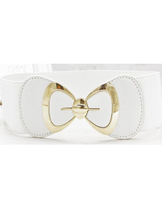 Cinturón Ancho Elegante PU Lazo Mujeres X&F 66-100cm 2