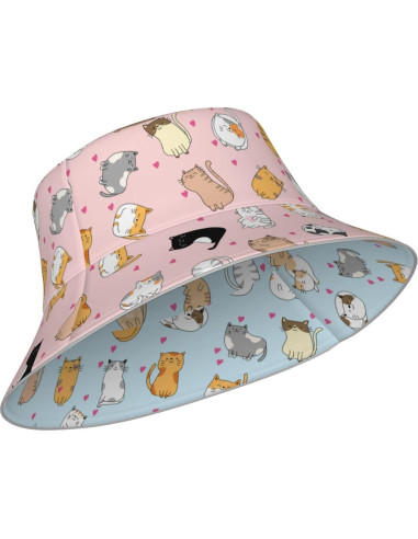 Sombrero de Cubo Reversible Unisex JGSSG - Verano Plegable