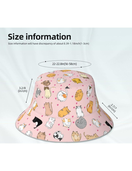 Sombrero de Cubo Reversible Unisex JGSSG - Verano Plegable