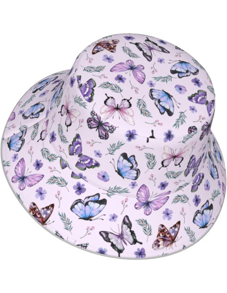 Sombrero de Cubo Plegable Doble Cara JSGM para Verano