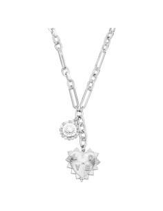 Collar Colgante Corazón del Sol Elefezar Baño de Oro 18K 45.72 cm