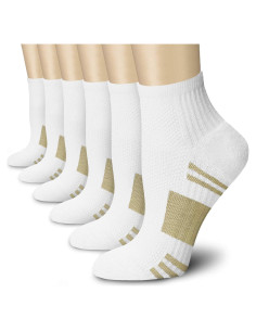 Medias de Compresión Charmking 15-20 mmHg Unisex 6 Pares