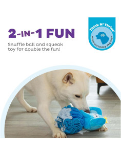 Bola de Snuffle de Peluche para Perros Outward Hound Elefante 2