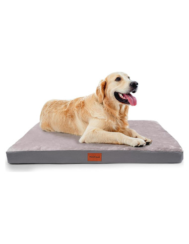 Cama Ortopédica Impermeable para Perros MoeQOassis 91x68 cm