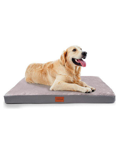 Cama Ortopédica Impermeable para Perros MoeQOassis 91x68 cm