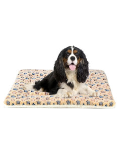 Cama para Perros Mora Pets 76.2 cm Almohadilla Lavable Marrón