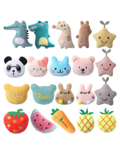 Juguetes de Hierba Gatera Gejoy 20 Piezas para Gatos Interiores