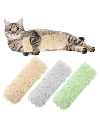 Paquete de 3 Juguetes de Hierba Gatera Maiiu - Suaves y Coloridos