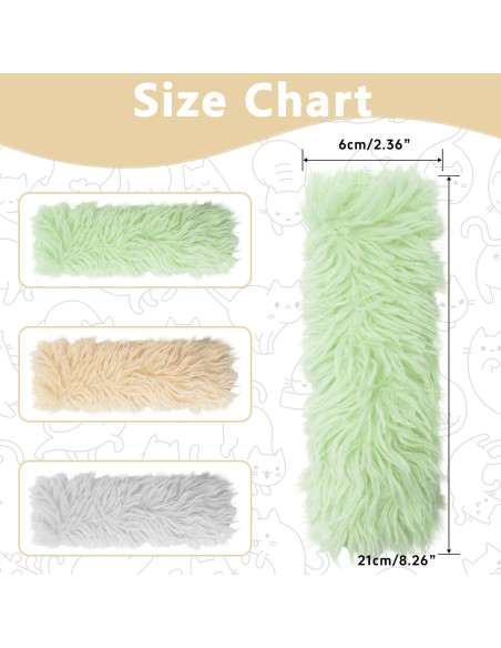 Paquete de 3 Juguetes de Hierba Gatera Maiiu - Suaves y Coloridos