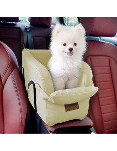 Asiento de coche para perros Asou, elevador 46x21.8x20.8cm 2