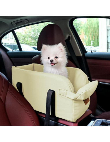 Asiento de coche para perros Asou, elevador 46x21.8x20.8cm