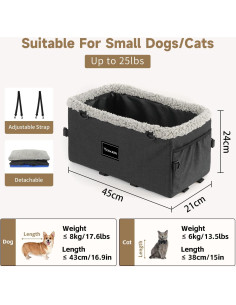 Asiento Elevador para Perros KRAXEN - Mascotas hasta 9kg 2