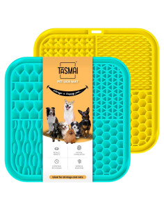 Alfombrilla de Lamer Tasmai para Perros y Gatos - Paquete de 2