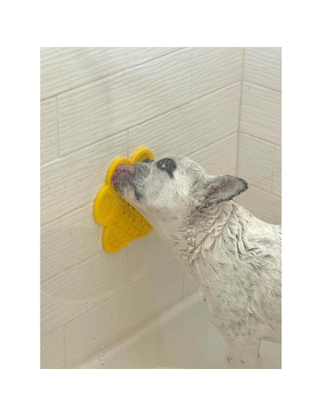 Alfombrilla para Lamer Perros Mycicy Rojo 17.78cm Antideslizante