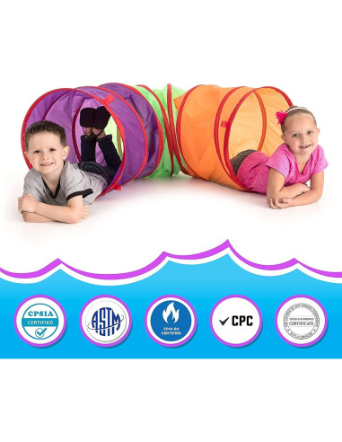 Túnel de Juego Pop Up Sunny Days 1.83m para Niños y Mascotas
