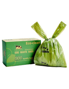 Bolsas de Desechos para Perros ECO-CLEAN 300 Unidades Biodegradables