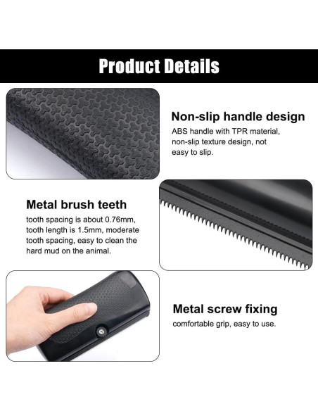 Cepillo Deshedding Luya para Perros y Gatos - Eliminación Pelo Suelto