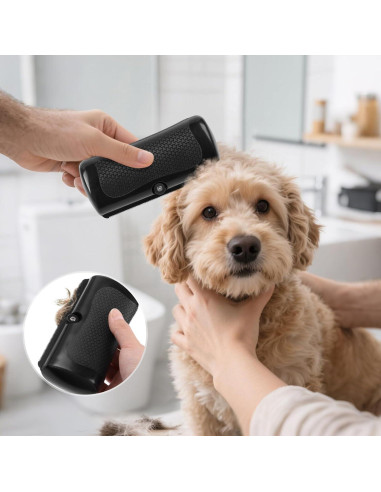 Cepillo Deshedding Luya para Perros y Gatos - Eliminación Pelo Suelto