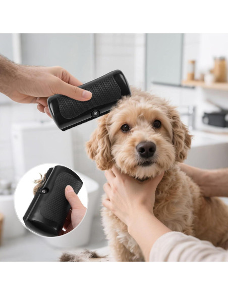 Cepillo Deshedding Luya para Perros y Gatos - Eliminación Pelo Suelto