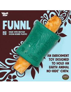 Juguete Interactivo para Perros West Paw Funnl Kelp 10.8 cm 2