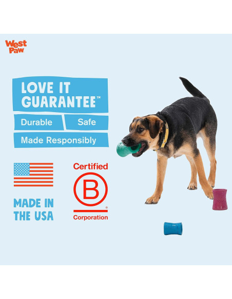 Juguete Interactivo para Perros West Paw Funnl Kelp 10.8 cm Juguete Interactivo para Perros West Paw Funnl Kelp 10.8 cm