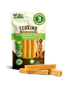 Bocadillos para Perros EcoKind Yak Cheese Mediano - 3 Chews