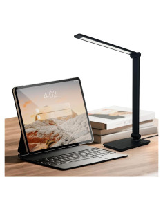 Lámpara de Escritorio LED LUZOLUMIN Plegable 700 Lúmenes