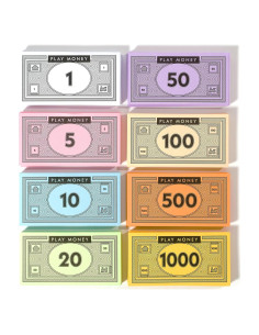 Dinero de Juego Apostrophe Games - 520 Piezas Falsas