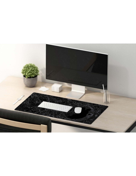 Alfombrilla de Ratón XXL SSOIU Mapa Topográfico Lunar 90x40 cm