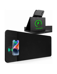 Alfombrilla de Carga Inalámbrica 15W Szyikda XXL Antideslizante