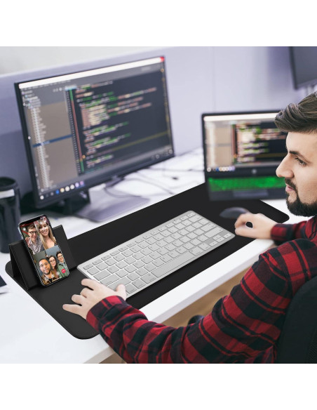 Alfombrilla de Carga Inalámbrica 15W Szyikda XXL Antideslizante