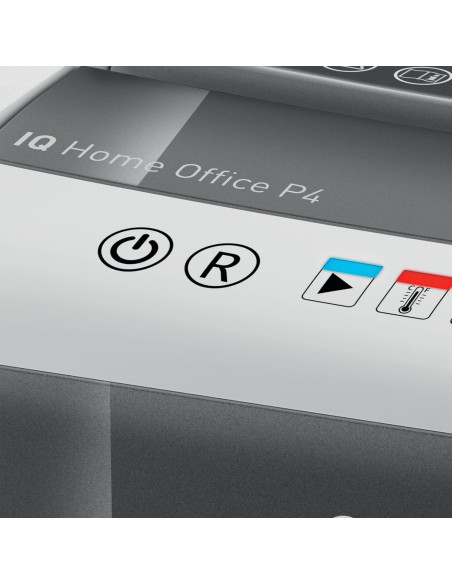 Destructora de papel Leitz IQ Slim, corte en cruz, 10 hojas, 22.7L