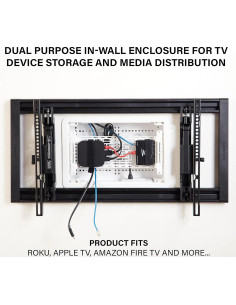 Caja de Medios On-Q 23 cm Blanca para Pared ENP0905NAV1 2