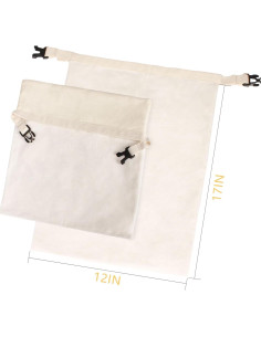 Bolsas de Pan Ecológicas LAKEICUP - 2 Unidades 42.9x34 cm 2