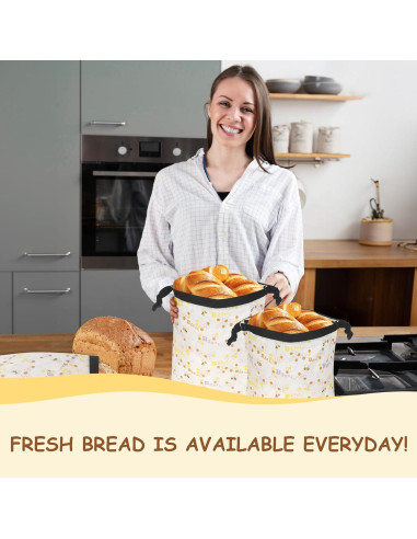 Bolsa de Pan de Cera de Abeja EdenEcho 40x33 cm Reutilizable