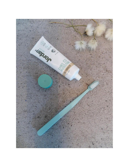Cepillo de Dientes Manual Jordan Green Clean - Sostenible, 4 Unidades