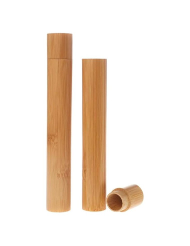 Estuche de Cepillo de Dientes de Bambú VASANA 2PCS 21cm