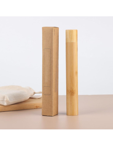 Estuche de Cepillo de Dientes de Bambú VASANA 2PCS 21cm