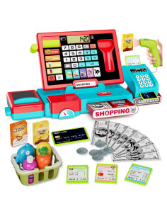 Juego de Registro de Caja HYES con Calculadora Real y Accesorios